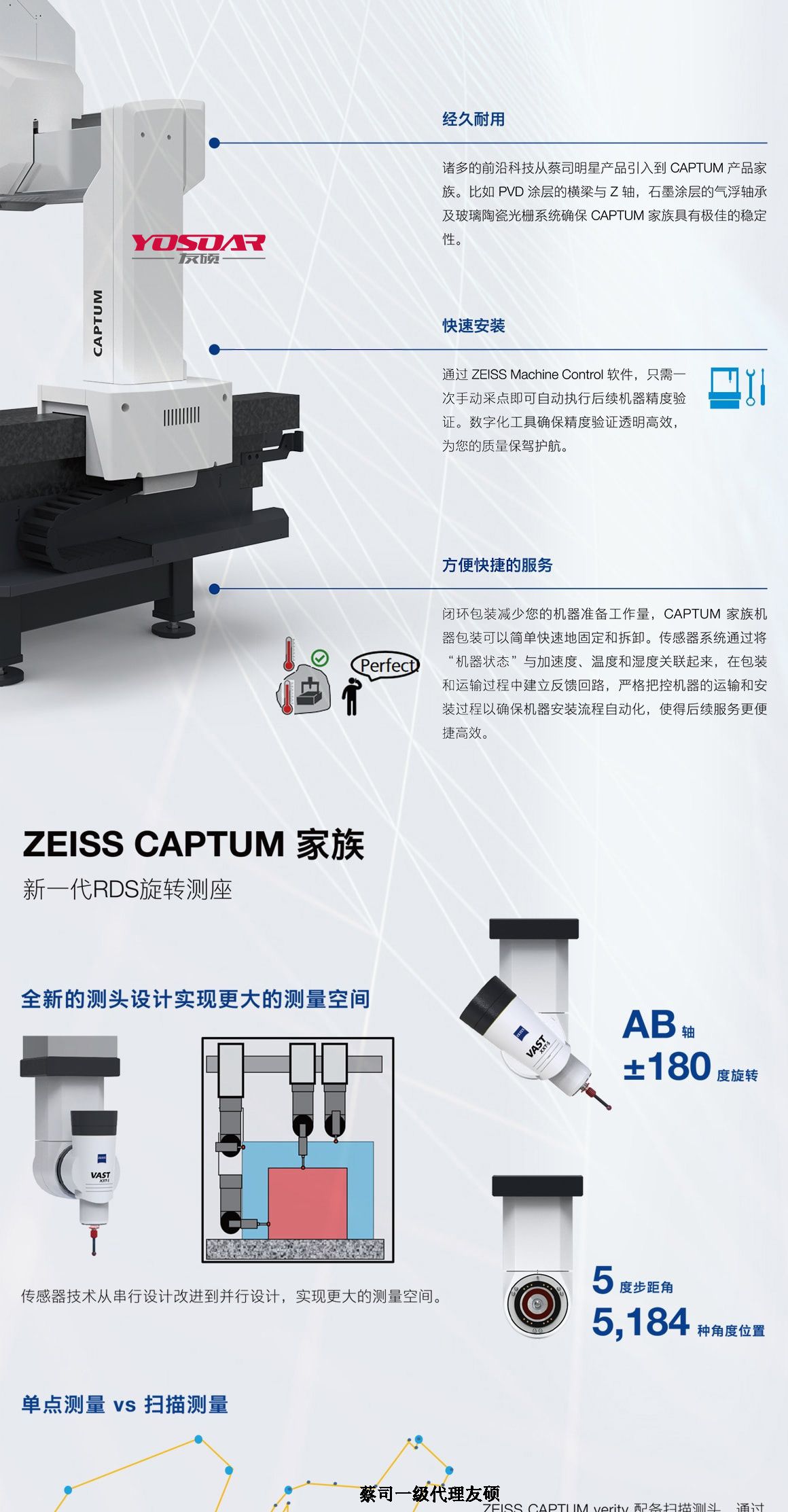 鹤岗蔡司三坐标CAPTUM